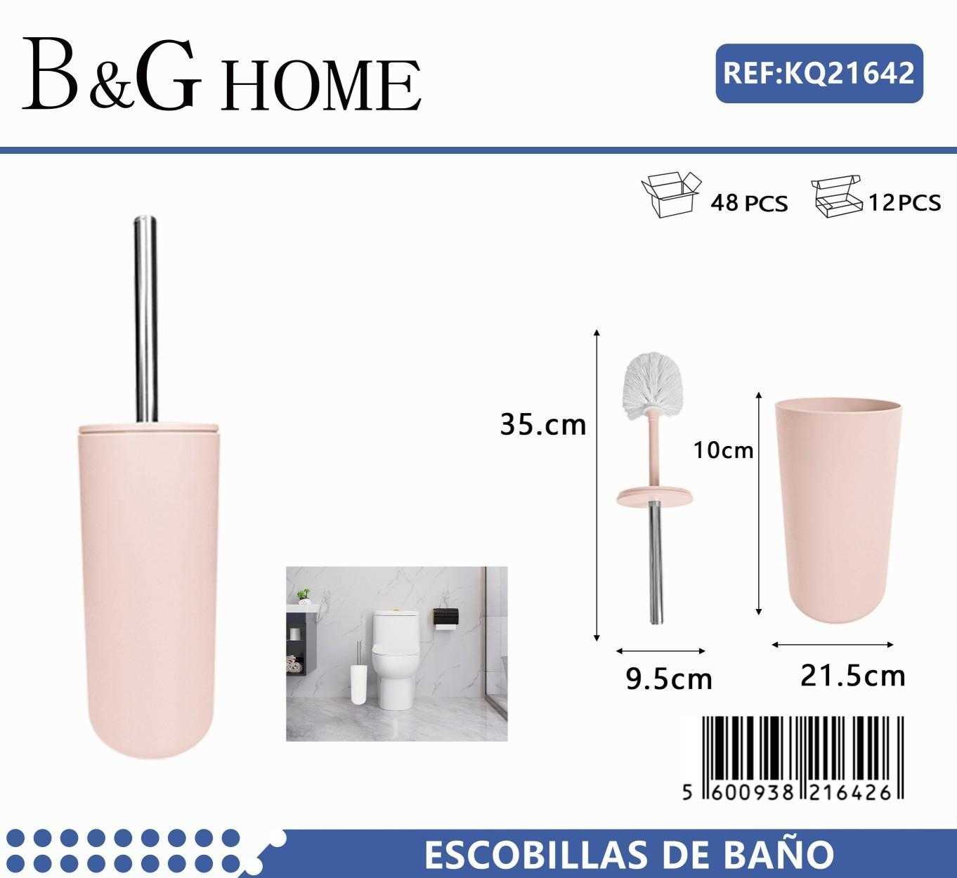 Βουρτσάκι τουαλέτας - Πιγκάλ - Light Pink - 21642