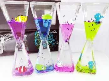 Decorative Souvenir Hourglass with water - SY84 - 507077
