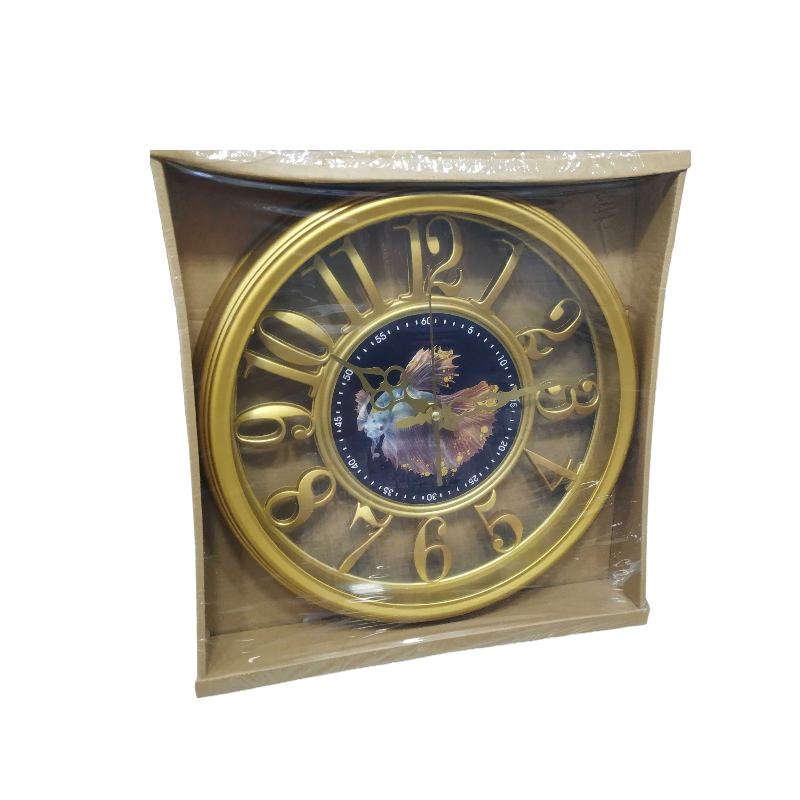 Ρολόι τοίχου - 315-11 - 878701 - Gold - iThinksmart.gr