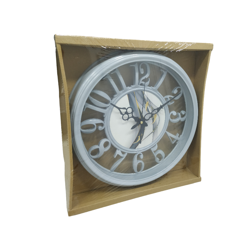 Ρολόι τοίχου - 316-22 - 878756 - Grey - iThinksmart.gr