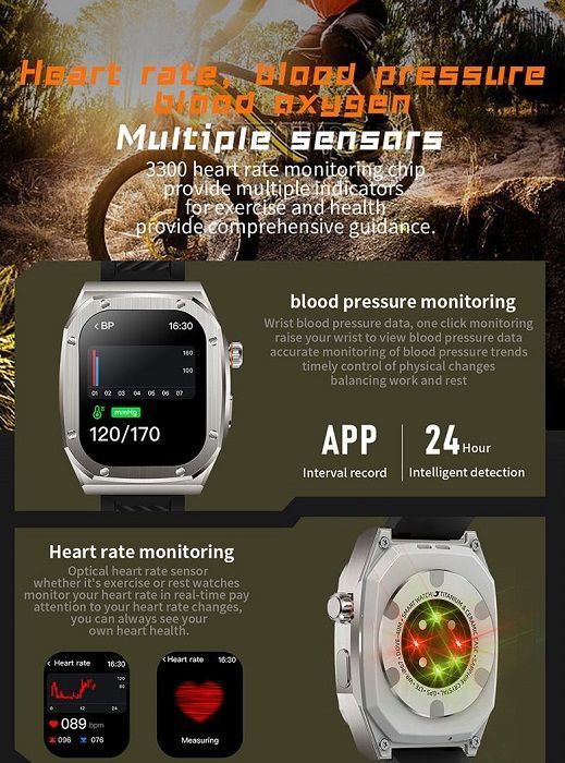 Σετ Smartwatch με 2 λουράκια - Z79 Max - 065080 - Orange