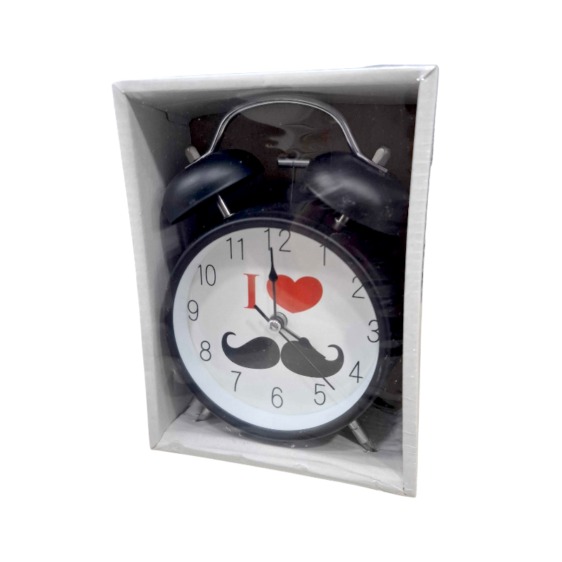 Table clock - Alarm clock - 8806-9 - 880635 - Black