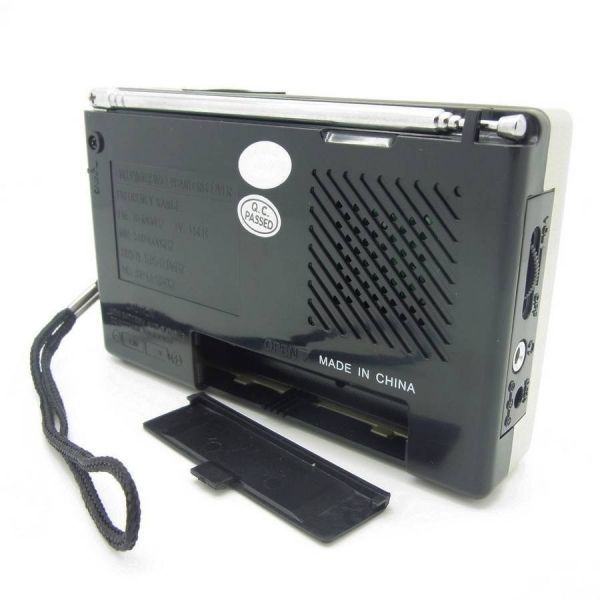 Φορητό ραδιόφωνο μπαταρίας - KK9 - 837096 - Black