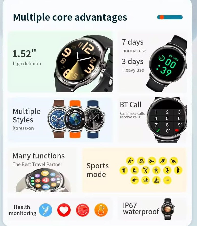 Smartwatch - Z93 PRO - 880815 - Blue