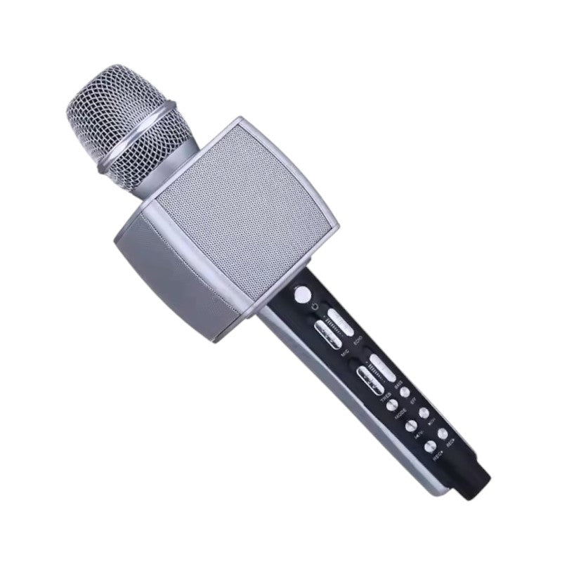 Wireless Karaoke Microphone with Speaker - YS-92 - 885222 - Silver