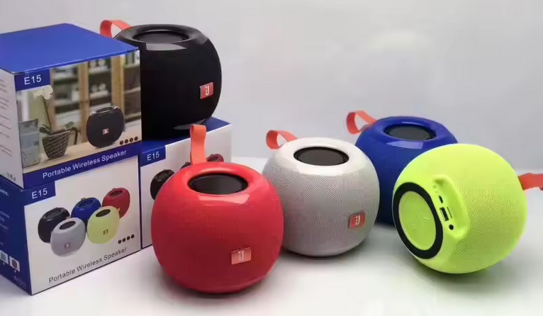 Wireless Bluetooth speaker - KMS-E15 - 886298 - Red