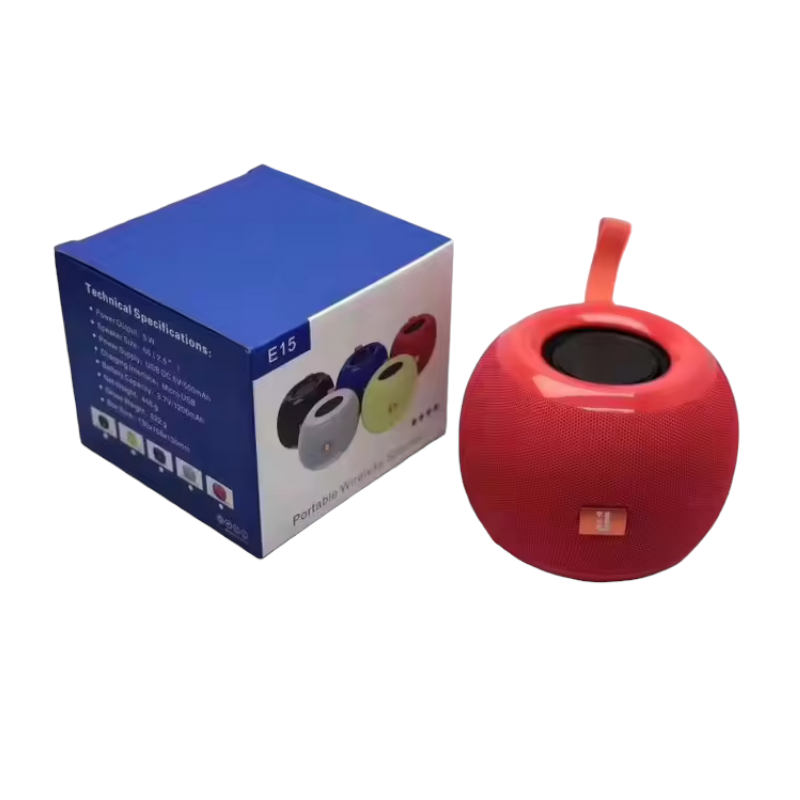 Wireless Bluetooth speaker - KMS-E15 - 886298 - Red