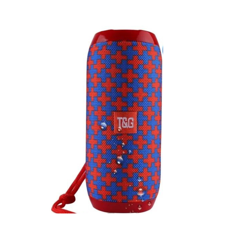 Wireless Bluetooth Speaker - TG117 - 886793 - Red/Blue