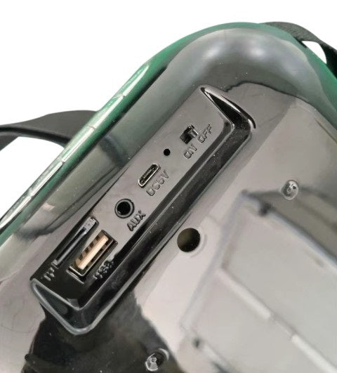 Wireless Bluetooth Speaker with Karaoke Microphone - YS-A20 - 887103 - Black