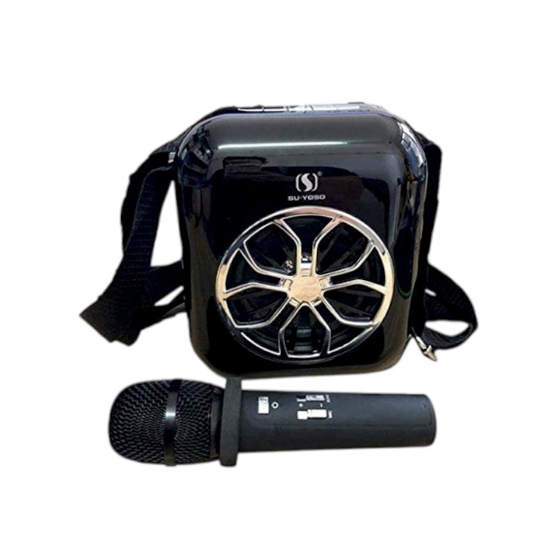 Wireless Bluetooth Speaker with Karaoke Microphone - YS-A20 - 887103 - Black