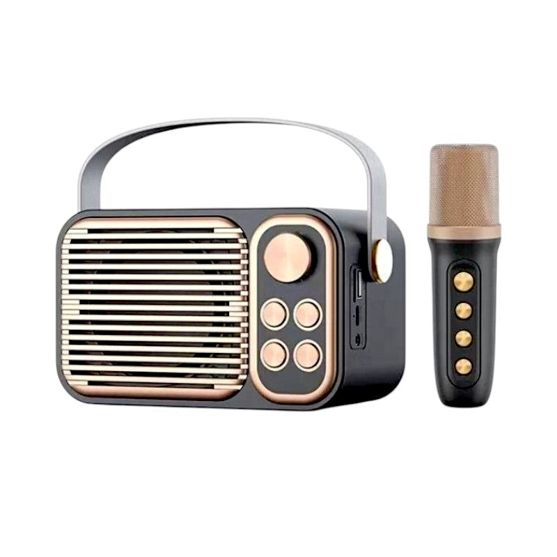 Wireless Bluetooth Speaker with Karaoke Microphone - YS-104 - 887295 - Dark Grey