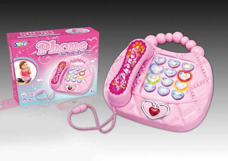 Παιδικό ηλεκτρονικό τηλέφωνο με ήχους - 9091 - 917139