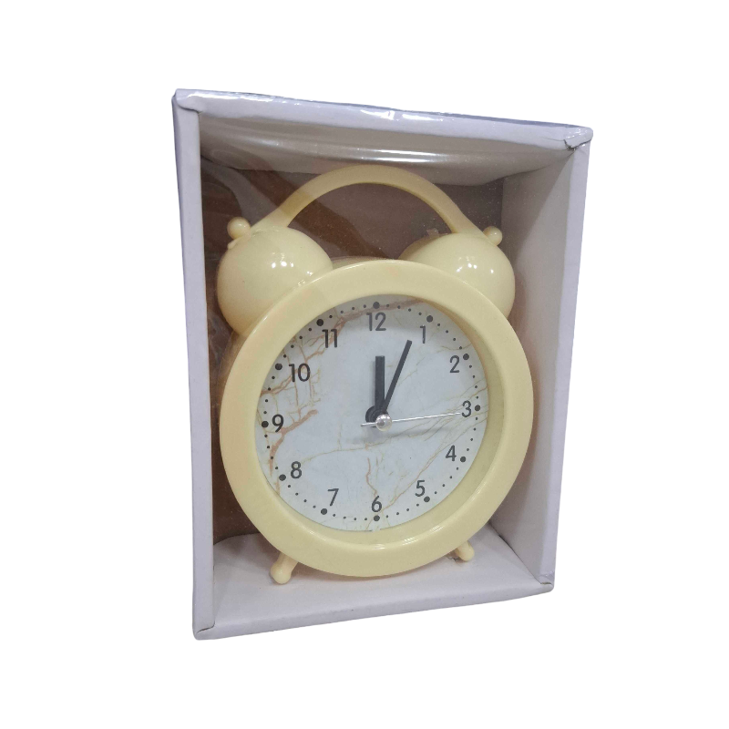 Table clock - Alarm clock - 616D - 906168 - Yellow