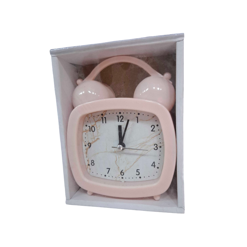 Table clock - Alarm clock - 618D - 906182 - Pink