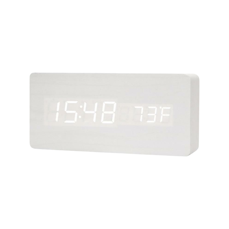 Digital Clock - Alarm Clock - ET010 - 909436 - White