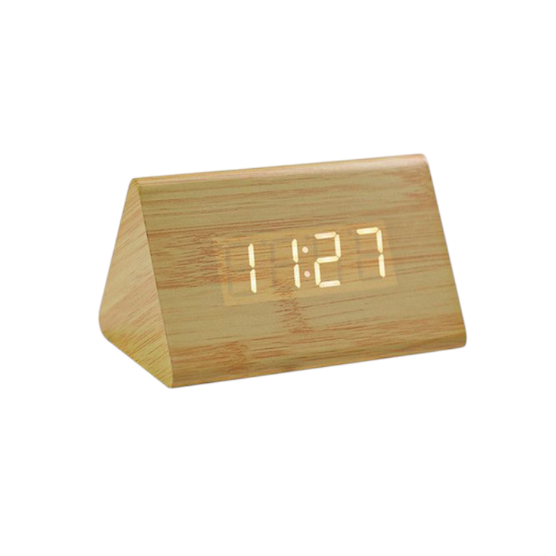 Digital clock - Alarm clock - ET011 - 909443 - Beige