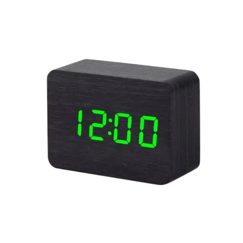 Digital Clock - Alarm Clock - ET009 - 909481 - Black