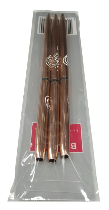 Σετ εργαλεία μανικιούρ Nail Art - B162 - 3pcs - 910488 - iThinksmart.gr