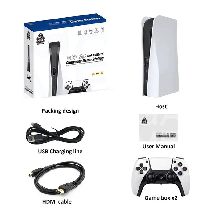 Κονσόλα παιχνιδιών με 2 χειριστήρια - Q10 128G - 812327