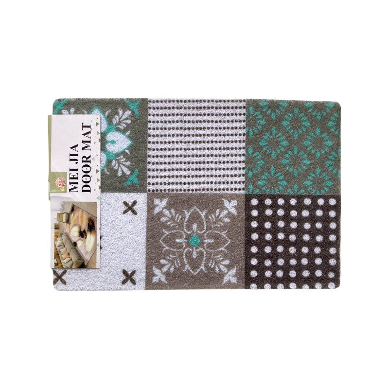 Πατάκι εισόδου - 38x58cm - 915541 - Green/Grey