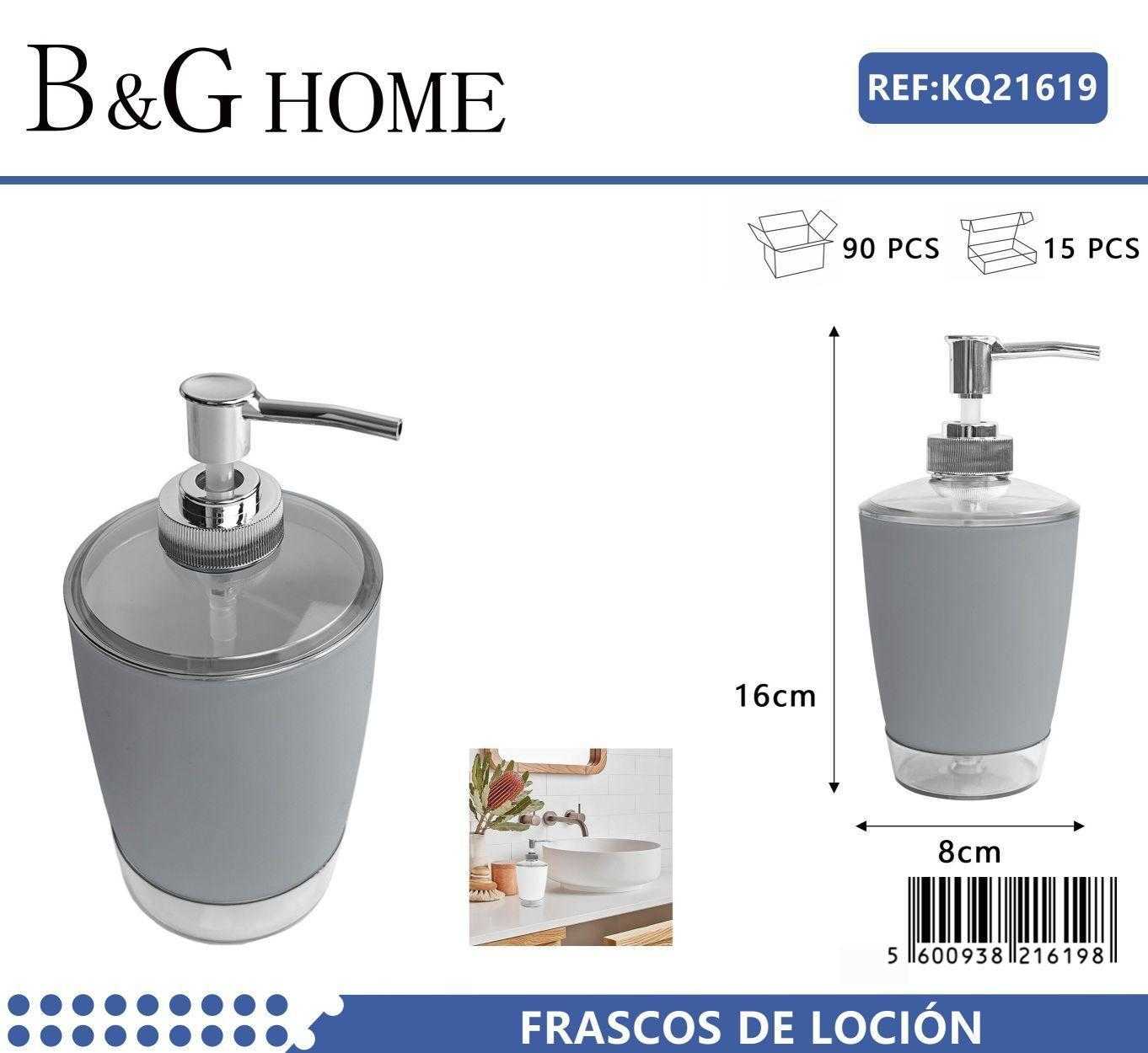 Θήκες κρεμοσάπουνου Dispenser πλαστικές - Σετ 5pcs - Grey - 21619