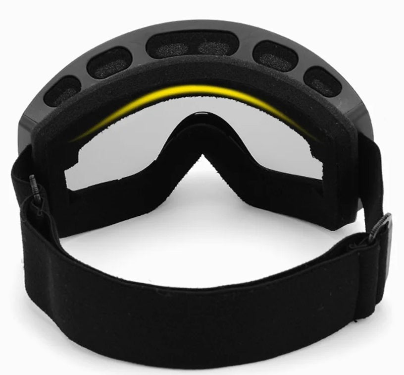 Ski Goggles - HX001 - 920662 - White/Silver Mirror
