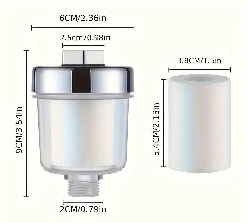 Φίλτρο νερού ντουζιέρας - QZ-01 - 922019