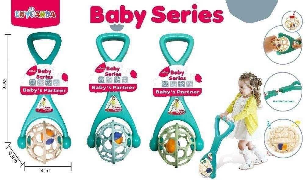 Συρόμενη ρόδα με κουδουνάκι - 3506 - 922174