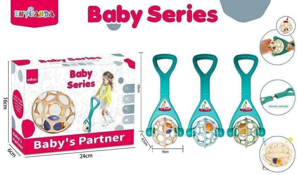 Sliding wheel with bell - 3505 - 922175