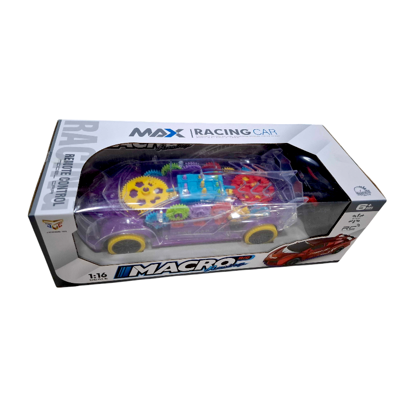 Remote control car with lighting - 689S-60A-1:16 - 922178
