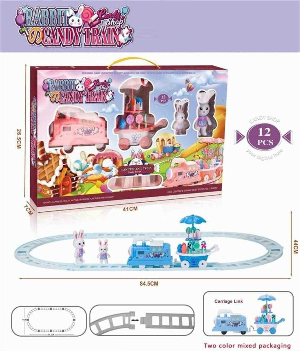 Children's train with rails - Candy Train - 922260