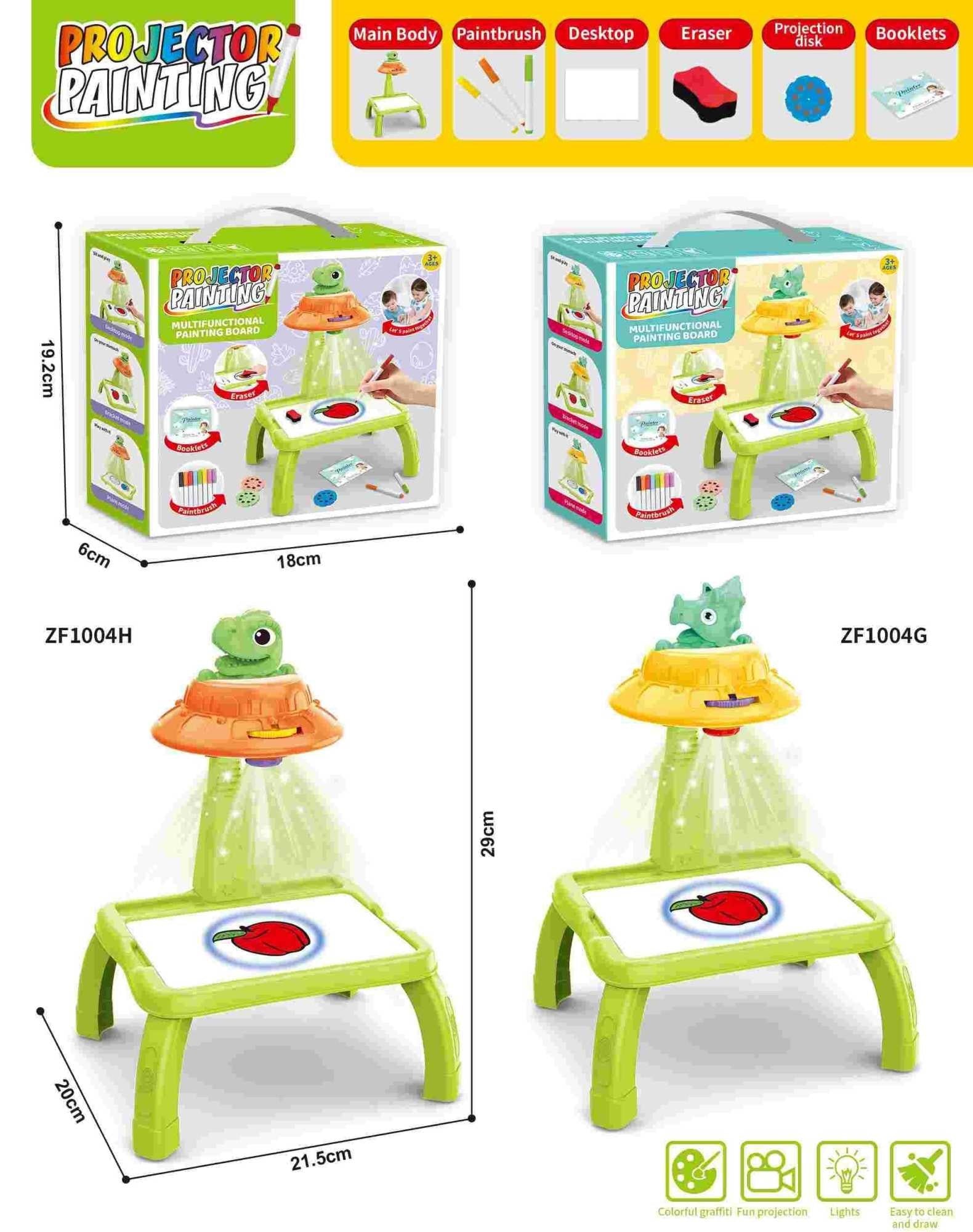 Painting projector - Dinosaur - ZF-1004H/G - 922331