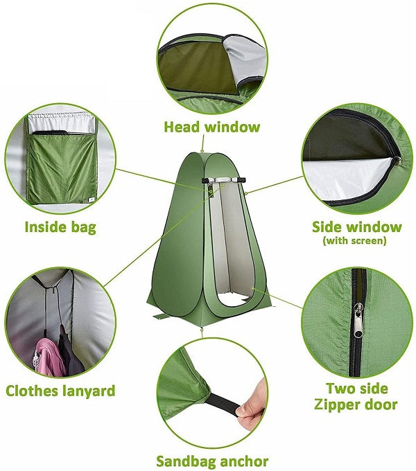Σκηνή camping αποδυτήριο-ντουζ - YB3035 - 1.9x1.2m - 960033
