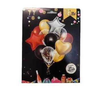 Σετ μπαλόνια party - 12pcs - 024117 - iThinksmart.gr