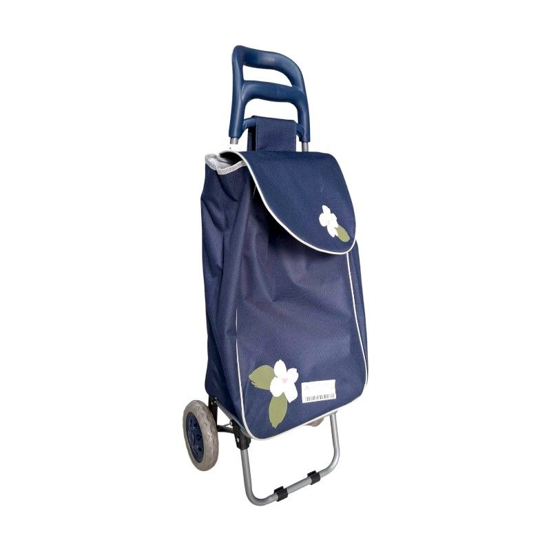 Fabric shopping cart - ZZ 302B-2 - 981270 - Dark Blue