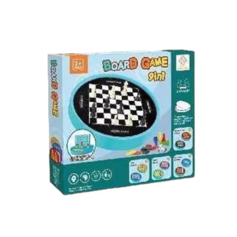 Επιτραπέζιο παιχνίδι 9in1 - JF378-1029 - 310380 - iThinksmart.gr