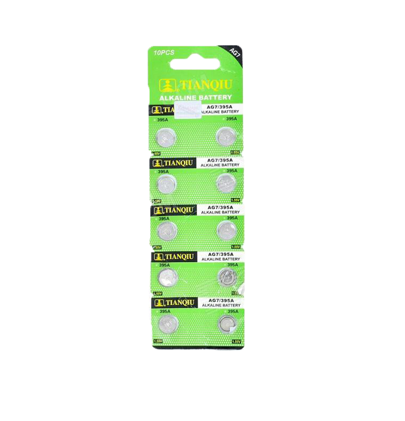 Αλκαλικές μπαταρίες - AG7/LR927H/395A - 1.5V - 10pcs - 681071 - iThinksmart.gr