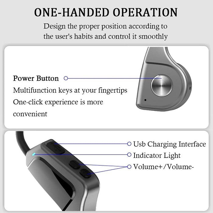 Aσύρματα ακουστικά - Neckband - F806 - 887561 - Grey - iThinksmart.gr