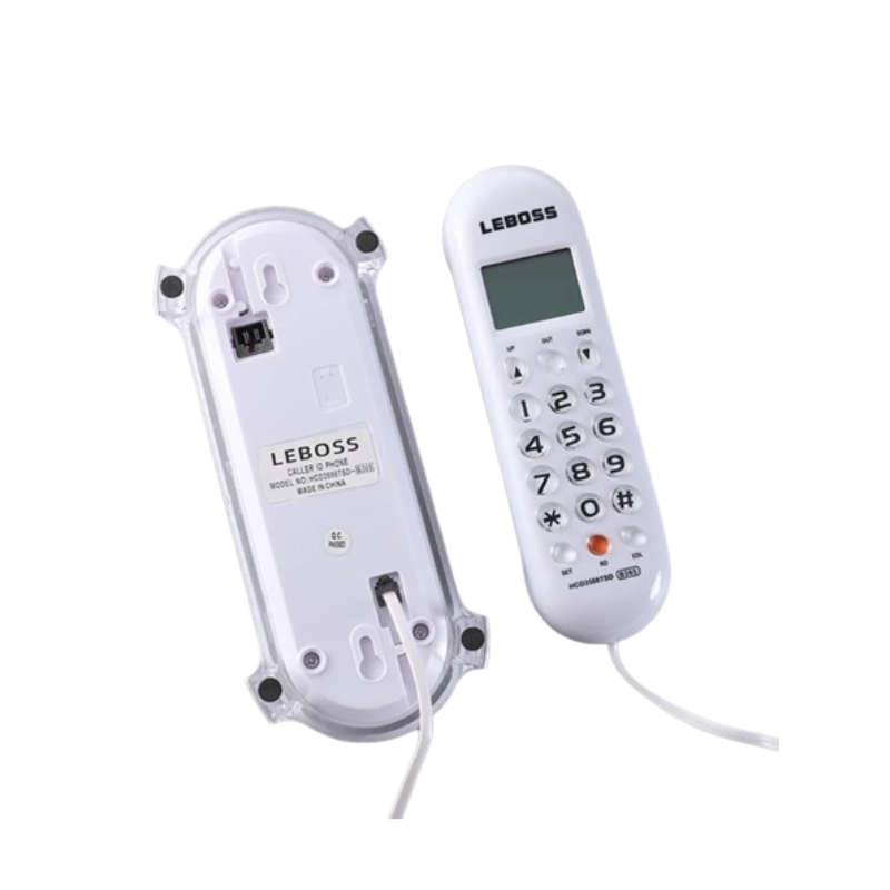 Ενσύρματο τηλέφωνο - B365 - Leboss - 003652 - White - iThinksmart.gr