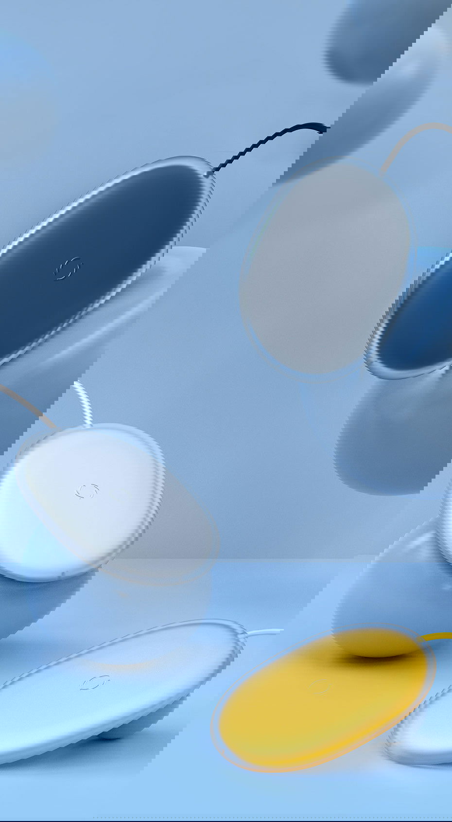 Ασύρματος Επαγωγικός Φορτιστής Κινητού Baseus Jelly Wireless Qi 15W - Λευκό WXGD-02 - iThinksmart.gr