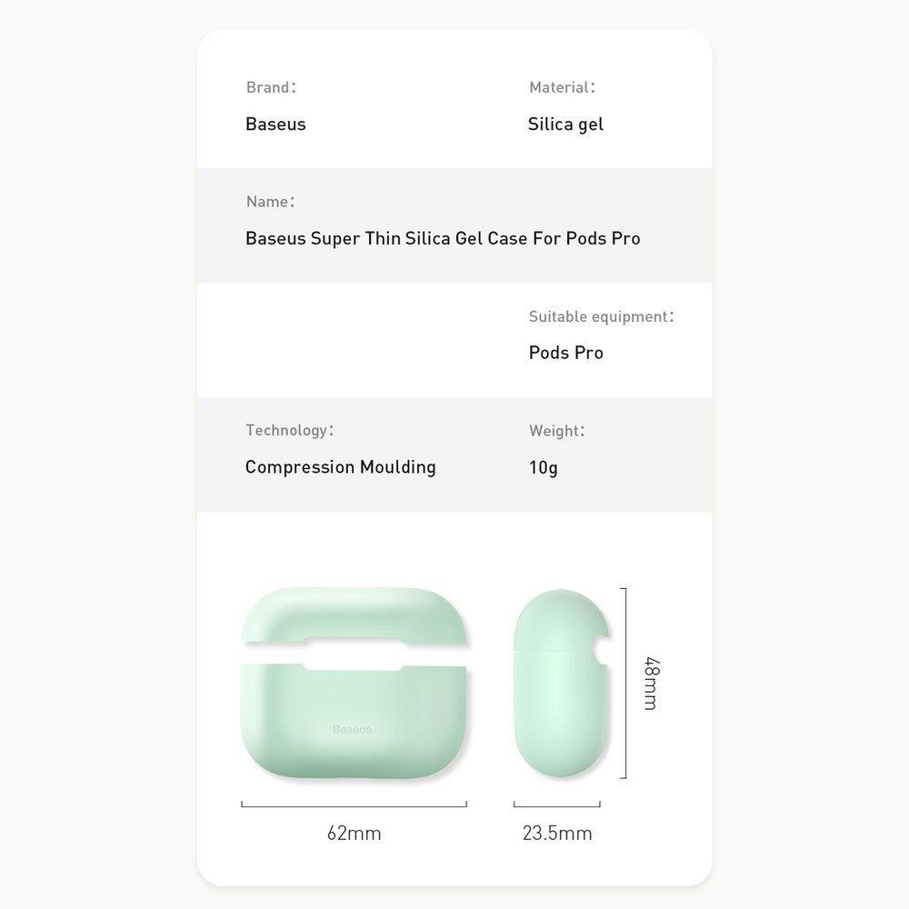 Θήκη Baseus Silica για Apple AirPods Pro - Ροζ - iThinksmart.gr