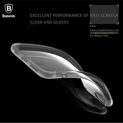 Θηκη Baseus Simple Series - iPhone 7 Plus / 8 Plus - Μαυρο - iThinksmart.gr