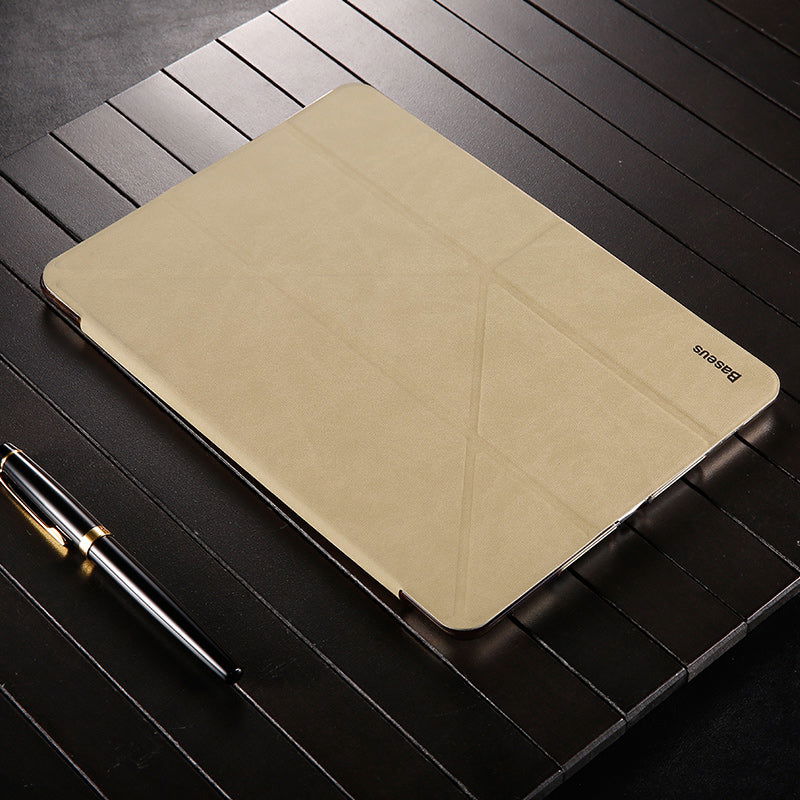 Θηκη Baseus Simplism Y-Type απο Δερματινη - iPad Pro 12.9" - Μπεζ - LTAPIPD-E11 - iThinksmart.gr