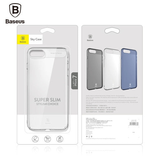 Θηκη Baseus Sky Series - iPhone 7 / iPhone 8 / SE 2020 - Διαφανο - iThinksmart.gr