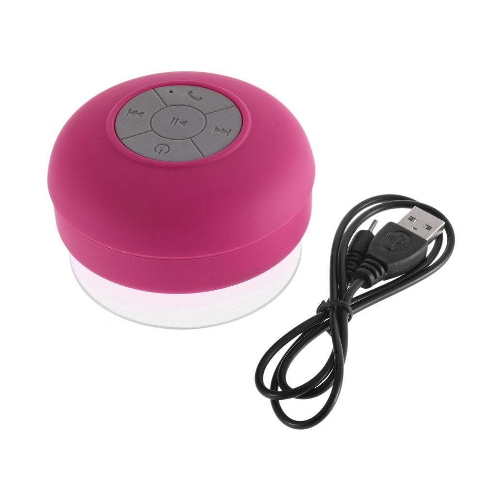 Ασύρματο ηχείο Bluetooth - BTS -06 - Αδιάβροχο - 883785 - Pink - iThinksmart.gr