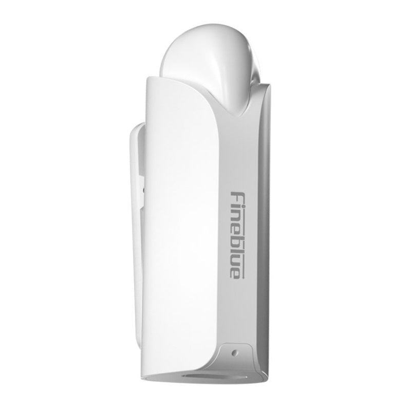 Ασύρματο ακουστικό Bluetooth με θήκη φόρτισης - F5 Pro - Fineblue - 700055 - White - iThinksmart.gr