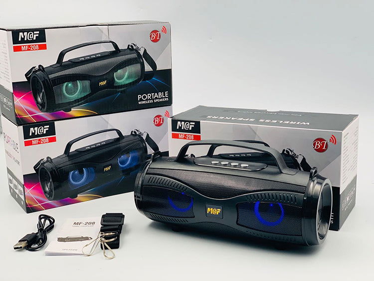 Ασύρματο ηχείο Bluetooth - MF-208 - 882221 - Grey - iThinksmart.gr