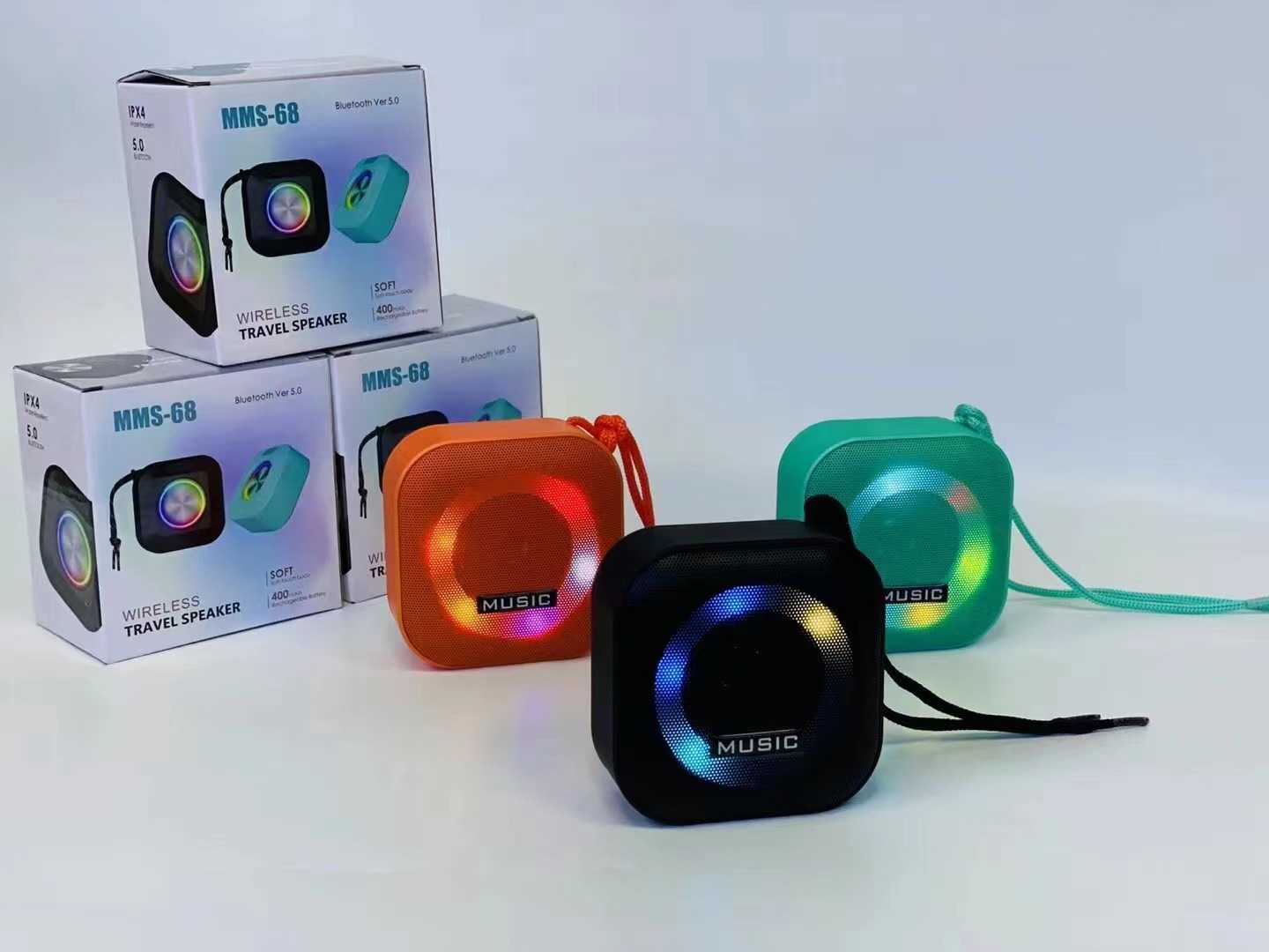 Ασύρματο ηχείο Bluetooth - MMS-68 - 884362 - Black - iThinksmart.gr