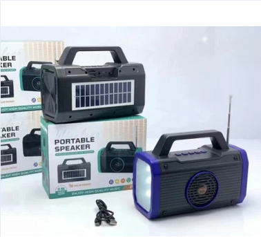 Ασύρματο ηχείο Bluetooth με ηλιακό πάνελ - P418 - 884676 - Blue - iThinksmart.gr
