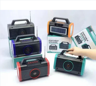 Ασύρματο ηχείο Bluetooth με ηλιακό πάνελ - P418 - 884676 - Red - iThinksmart.gr